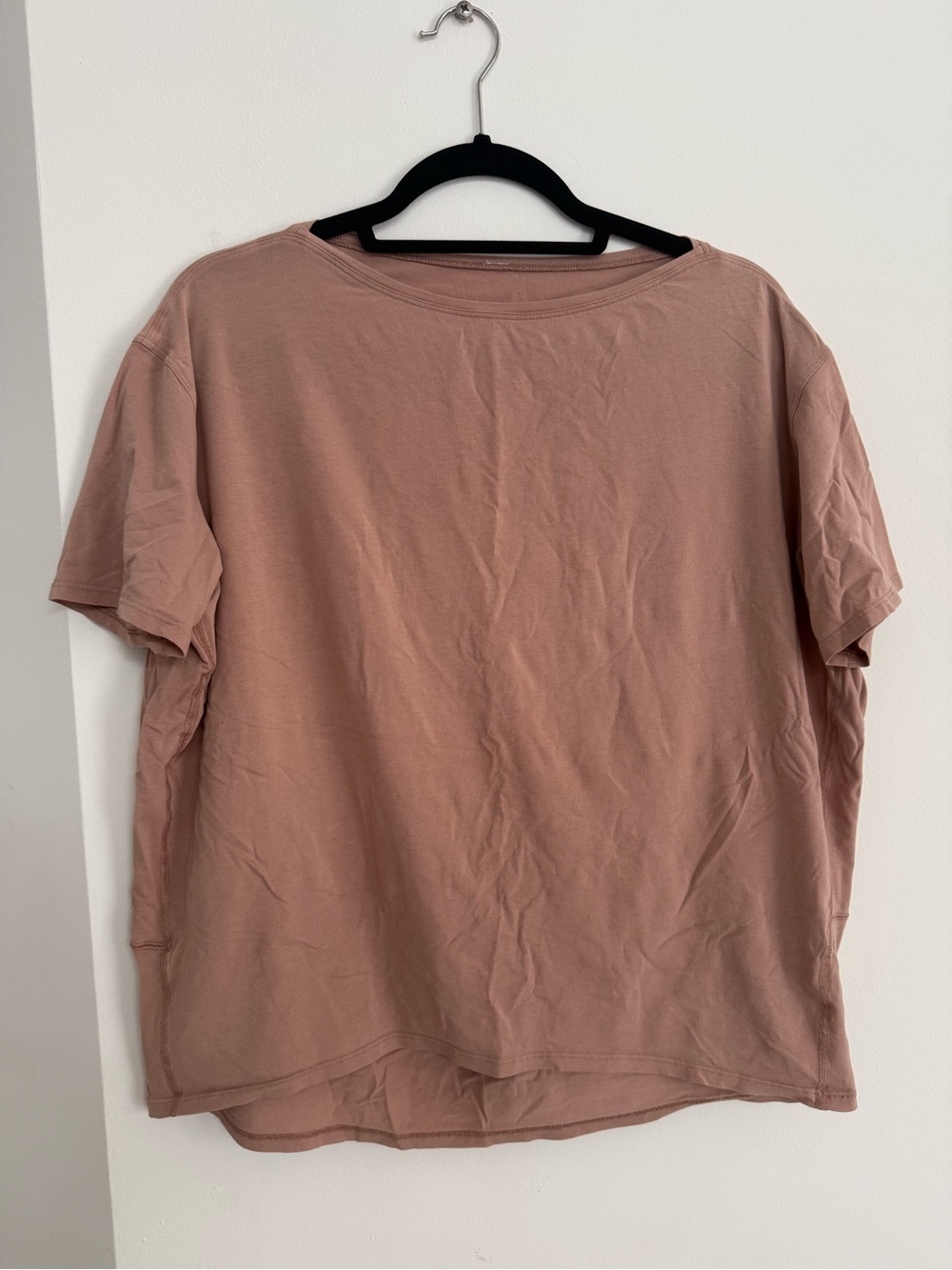 lululemon athletica Relaxed Crew Tee - Dusty Mauve